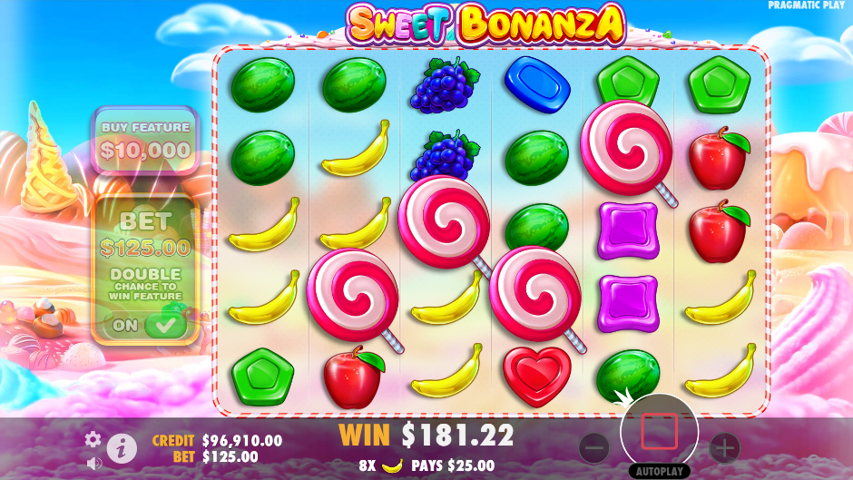 Фриспины Sweet Bonanza